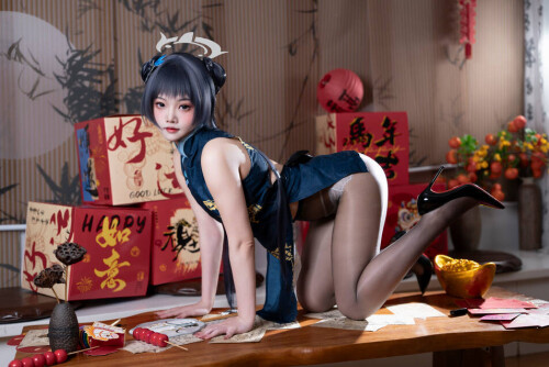 慢炖仓鼠球 - kisaki 龙华妃咲 蔚蓝档案 预览展示图 2