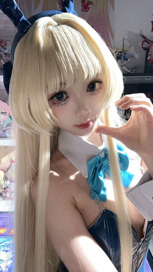 白栎Shirly - 蔚蓝档案 飞鸟马时 兔女郎 预览展示图 5