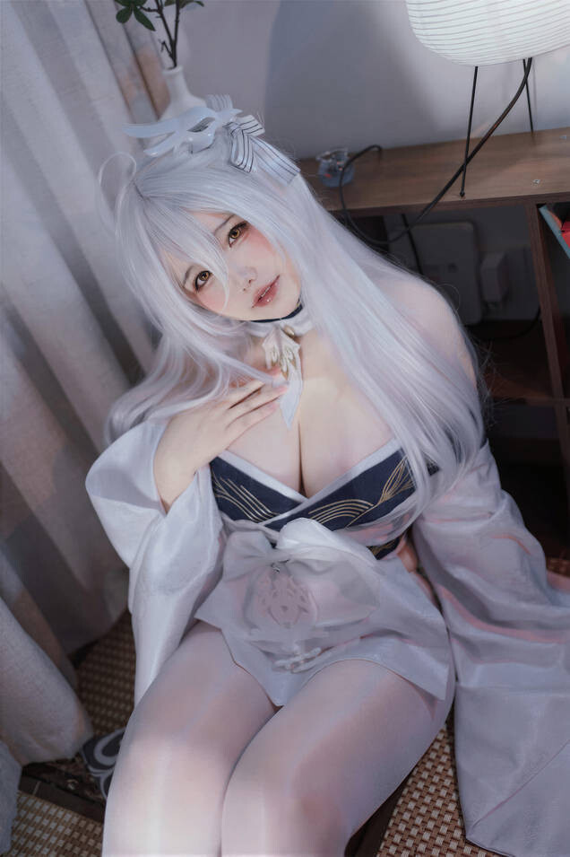 阿半今天很开心 - 碧蓝航线 白凤和服 [60P1V-752MB]