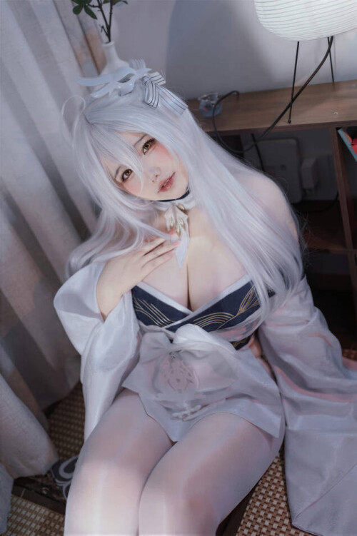 阿半今天很开心 - 碧蓝航线 白凤和服 预览展示图 4