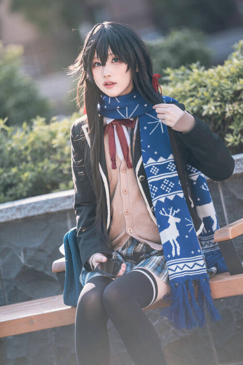 幼愛Youmeko - 雪之下雪乃jk制服 预览展示图 4