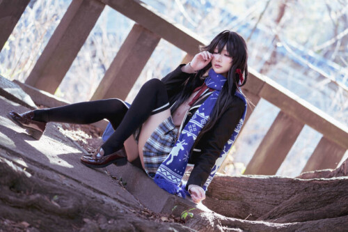 幼愛Youmeko - 雪之下雪乃jk制服 预览展示图 3