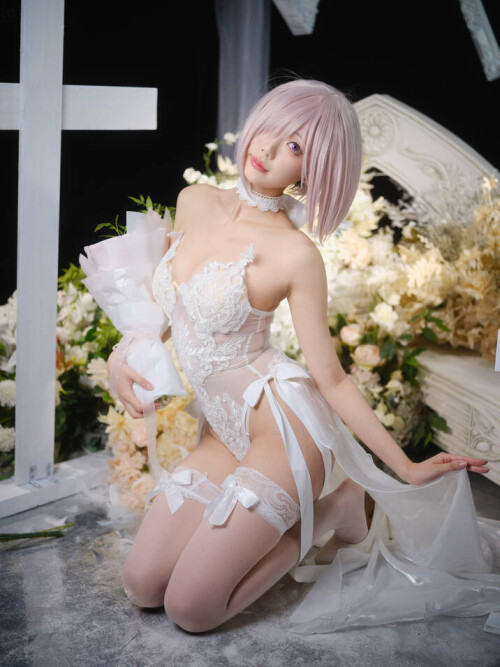 湖里狸 - 玛修花嫁 预览展示图 3
