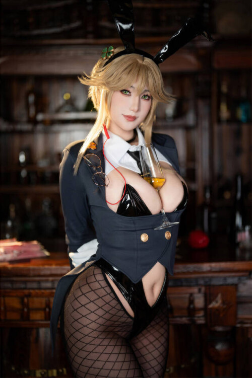 星澜是澜澜叫澜妹呀 - NIKKE胜利女神 爱德 特务兔女郎 预览展示图 3
