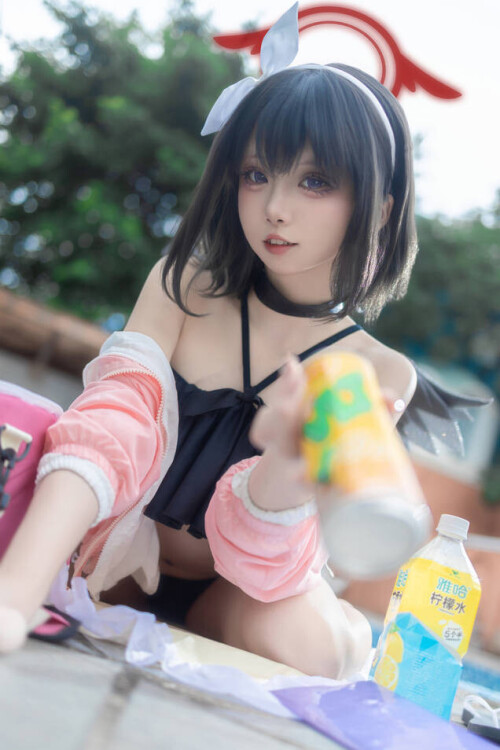 纸悦Etsu_ko - 蔚蓝档案 水真白 预览展示图 6