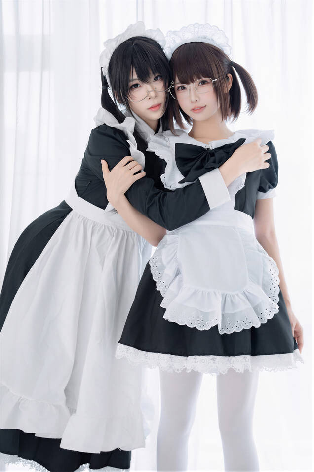 轩萧学姐&amp;雪香川SUI - 双人女仆 [110P1V-1.36GB]
