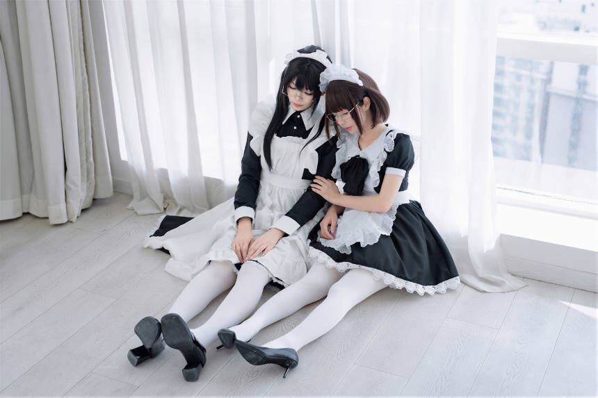 轩萧学姐&amp;雪香川SUI - 双人女仆 [110P1V-1.36GB]