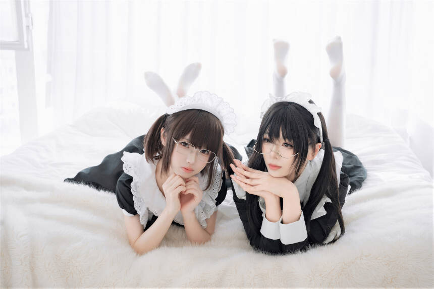 轩萧学姐&amp;雪香川SUI - 双人女仆 [110P1V-1.36GB]