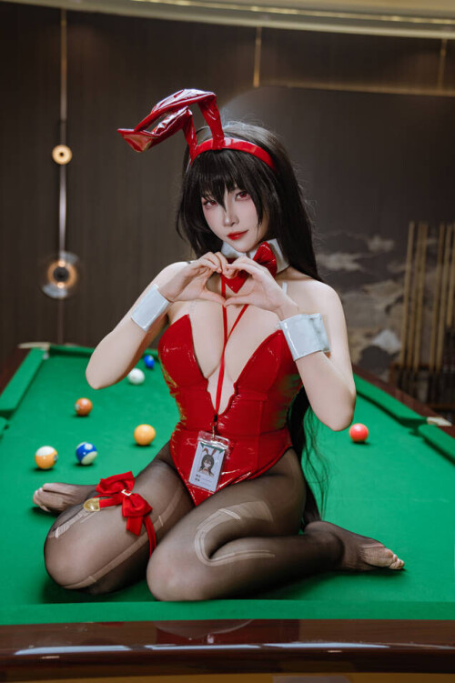 二佐Nisa - 碧蓝航线 大凤桌球兔女郎 预览展示图 5