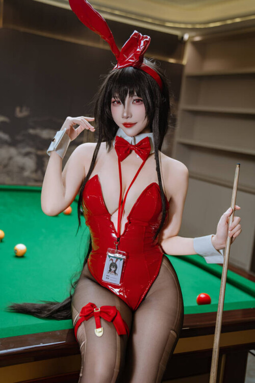 二佐Nisa - 碧蓝航线 大凤桌球兔女郎 预览展示图 6