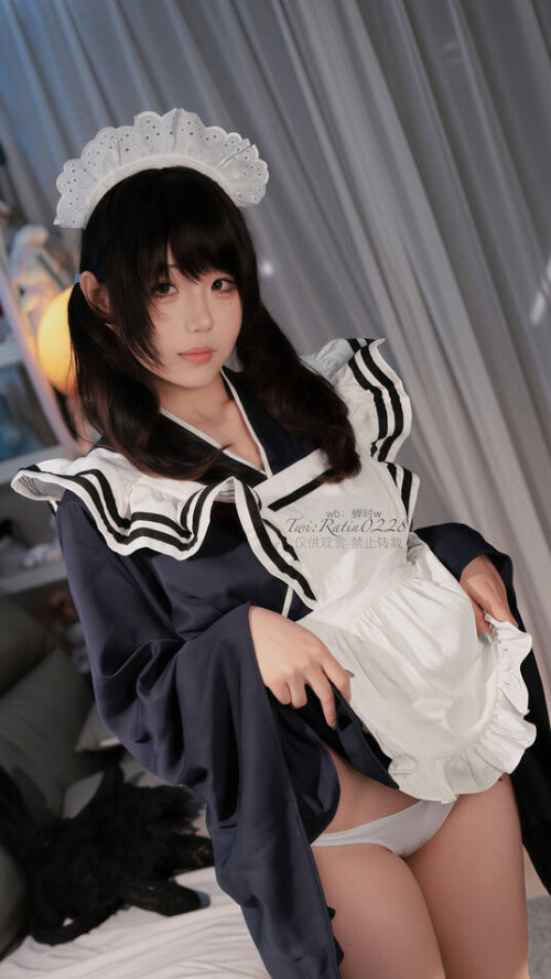 蝉时w - 和风女仆 预览展示图 3
