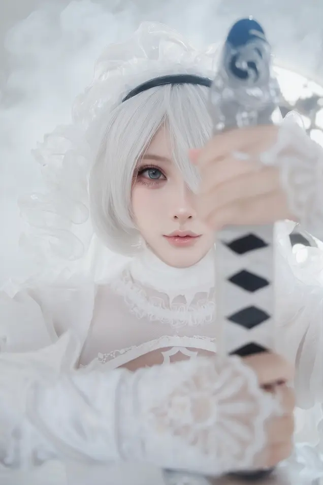 CatDemon喵崽 - 尼尔·机械纪元 2B 狂野新娘 预览展示图 4