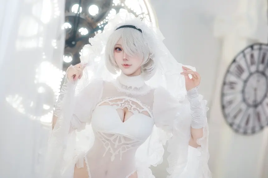 CatDemon喵崽 - 尼尔·机械纪元 2B 狂野新娘 预览展示图 2