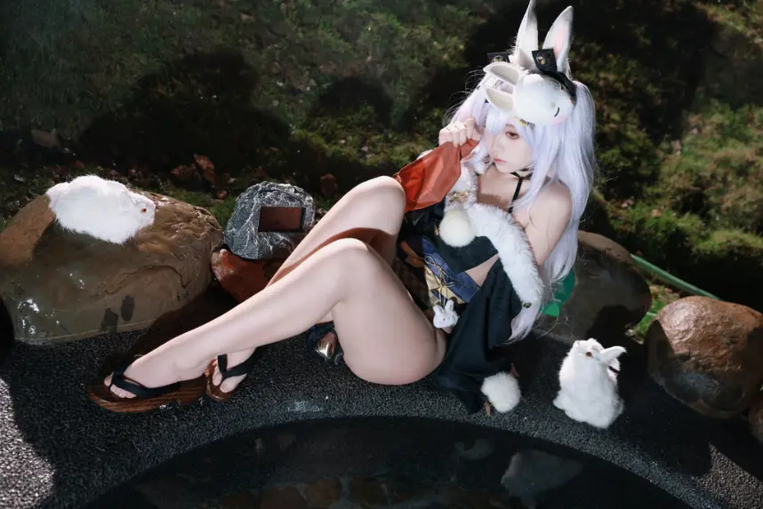 G44不会受伤 - 碧蓝航线 拉菲浴衣 预览展示图 3