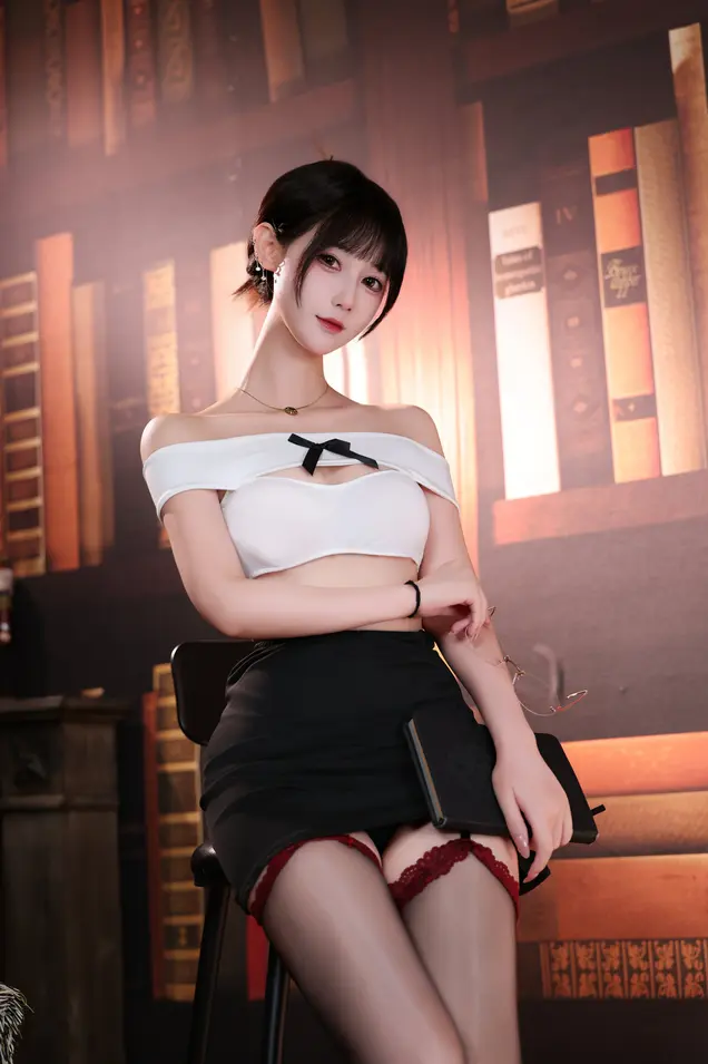 羽生三未 - 甜系OL 预览展示图 5