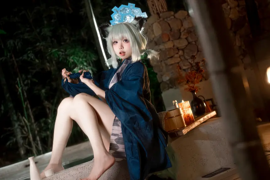 纸悦Etsu_ko – 蔚蓝档案 时雨温泉 [63P-1.00GB]