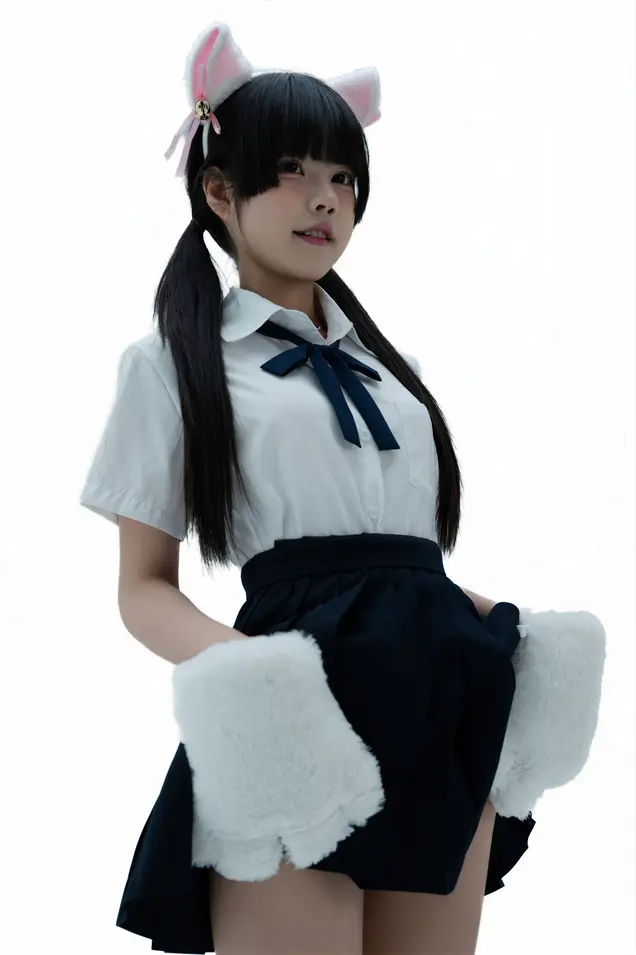 清水凪 - 後輩ちゃんの制服2 预览展示图 4