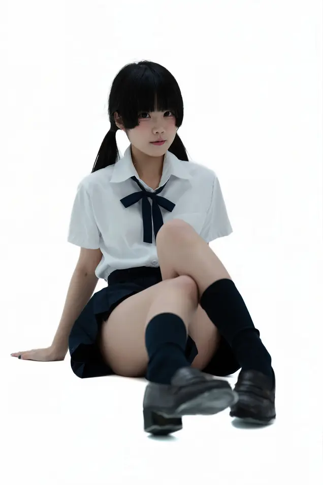 清水凪 - 後輩ちゃんの制服2 预览展示图 2
