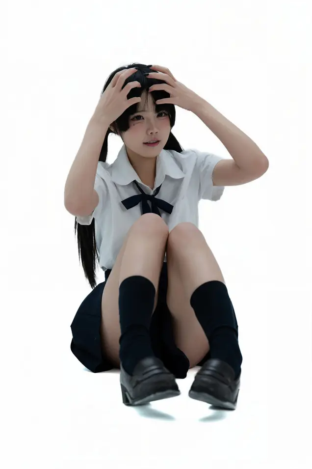 清水凪 - 後輩ちゃんの制服2 预览展示图 1