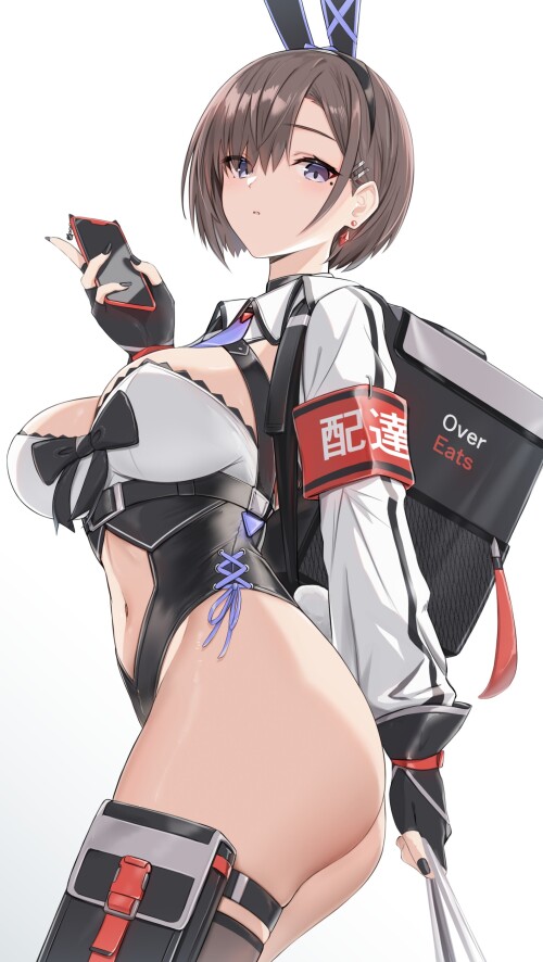 Bee 導師 配送兔女郎 葵 原画参考2