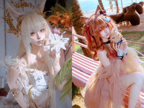 Tsuki_月隐:COS写真作品合集 预览展示图 1