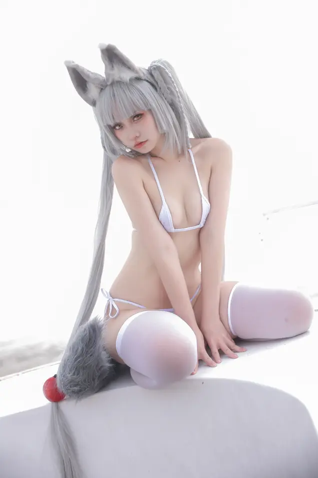 G44不会受伤 - 碧蓝航线 朝凪 泳装 预览展示图 5