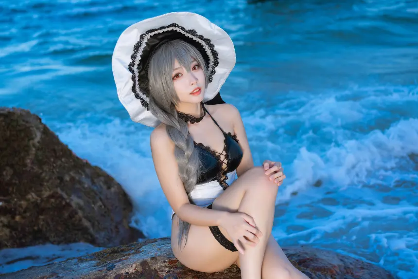宮本桜 – 碧蓝航线 路易九世泳装 [47P-244MB]